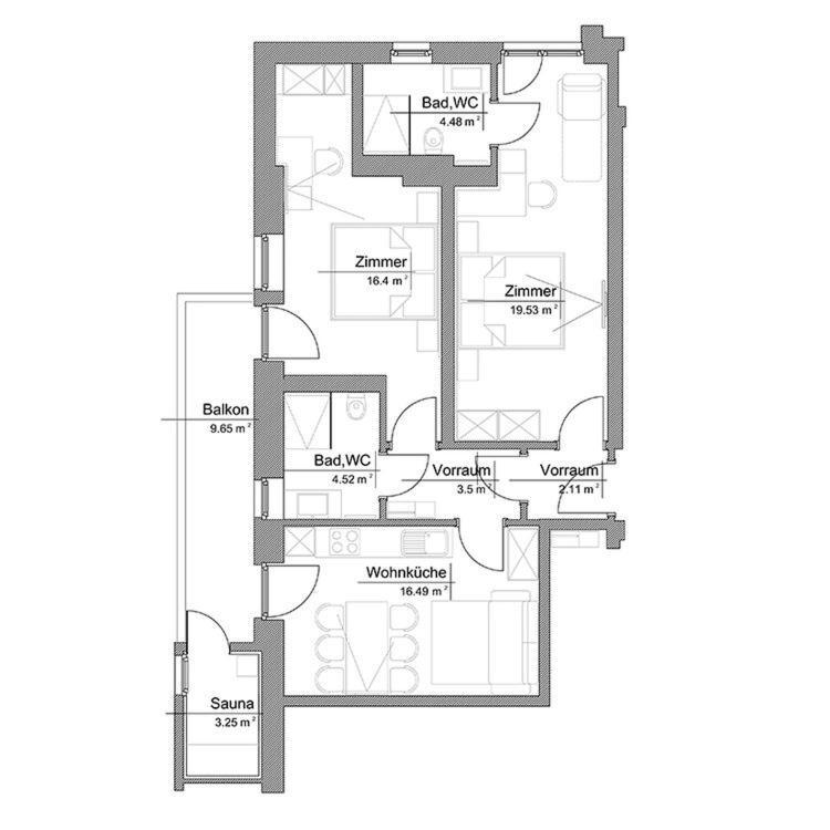 Unser Hoamat Appartement Pichl  Exteriör bild